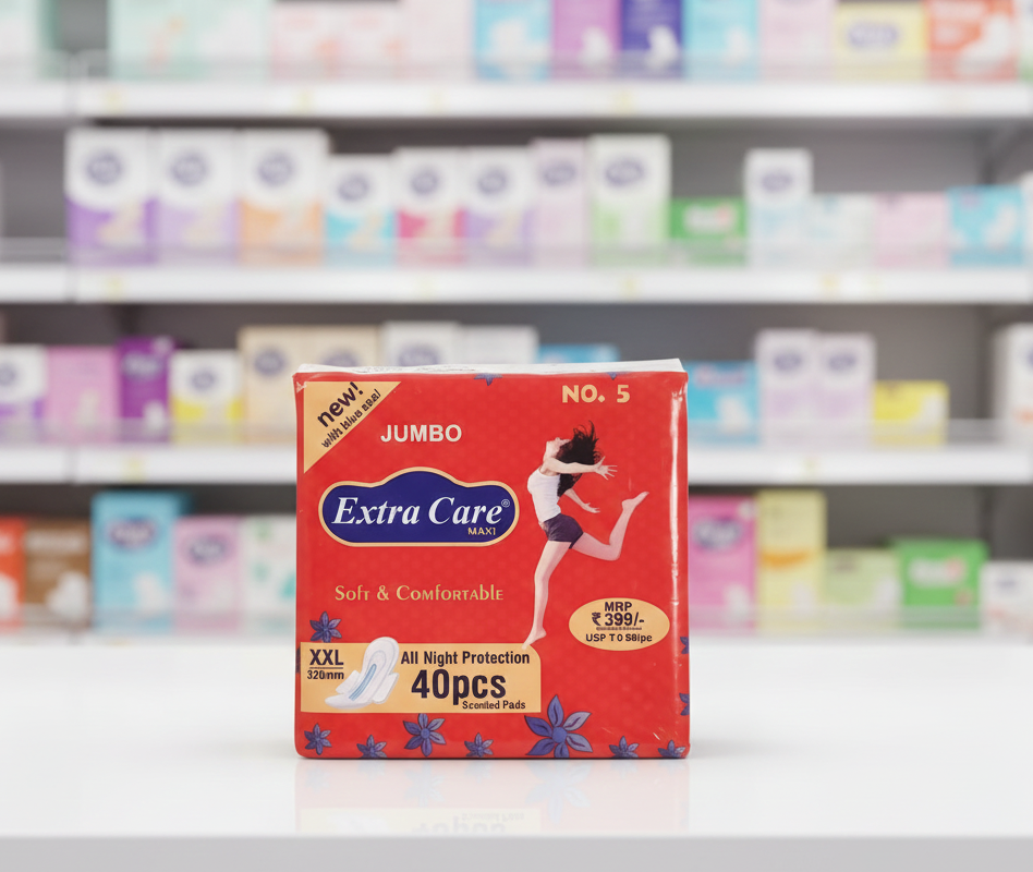 Extra Care Maxi Jumbo XXL Sanitary Pads